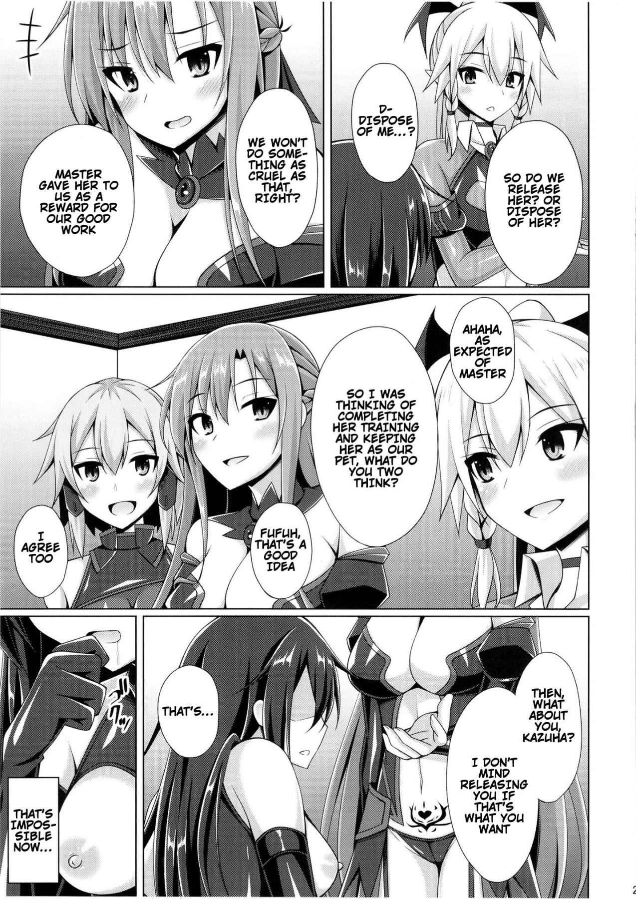 Hentai Manga Comic-There's Nothing Left Of Me From When I Was The Black Knight-Read-22